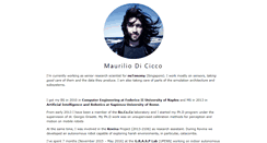 Desktop Screenshot of mauriliodicicco.com